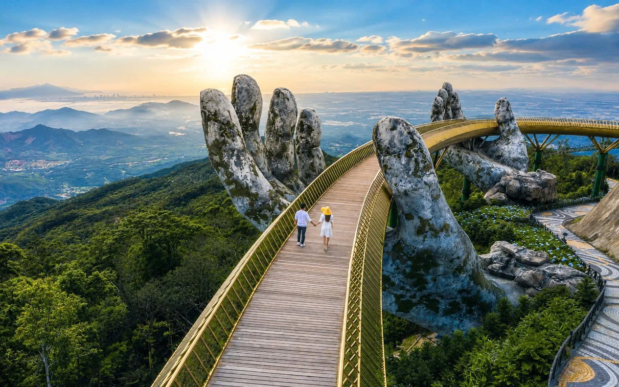 Tour Bà Nà Hills & Cầu Vàng trong ngày (có lựa chọn khởi hành muộn)